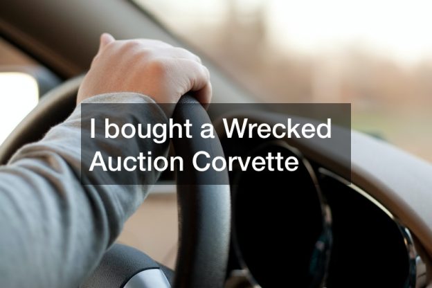 I bought a Wrecked Auction Corvette