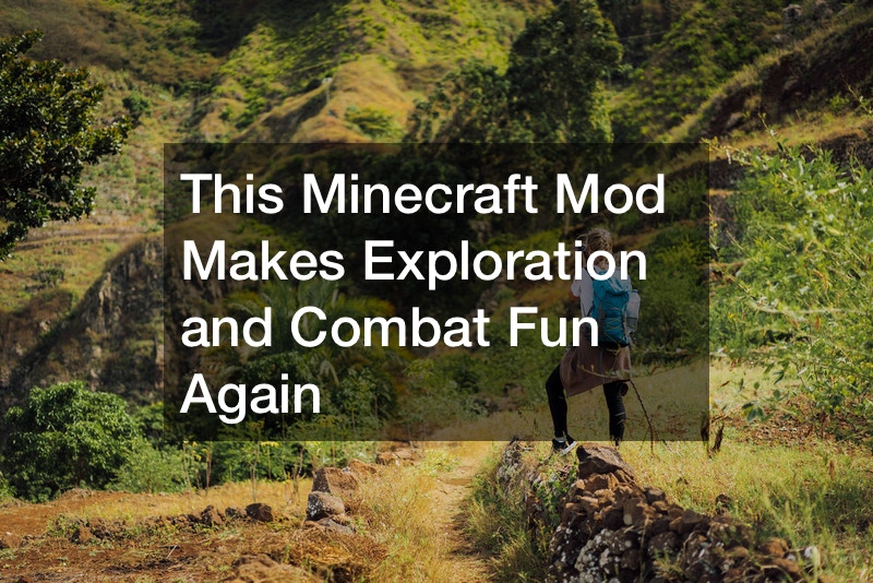 This Minecraft Mod Makes Exploration and Combat Fun Again