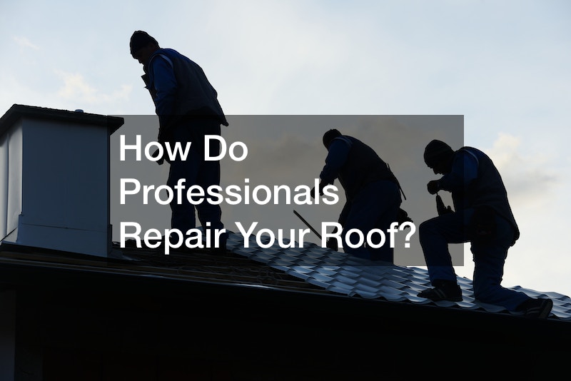 How Do Professionals Repair Your Roof?