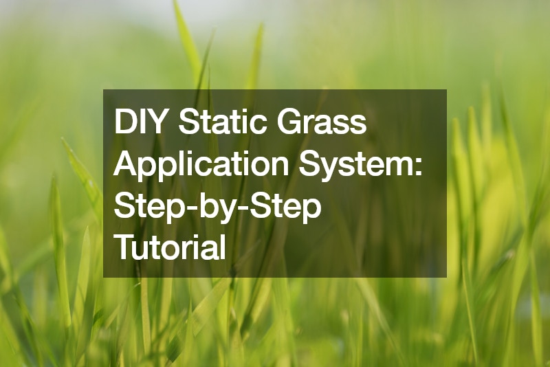DIY Static Grass Application System  Step-by-Step Tutorial